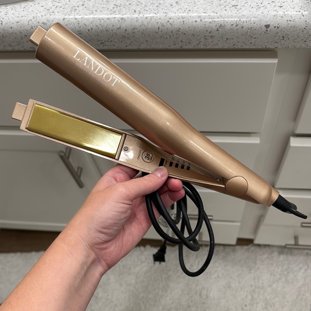 Gold Hair Straightener